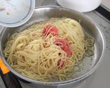 ☆ 母の味！夏バテ解消ゴーヤ明太子パスタ作り方5写真