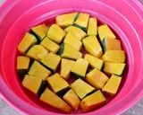 レンジで!かぼちゃとトマトのチーズ蒸し作り方3写真