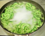 【楽めし】病みつきゴーヤポン酢作り方1写真