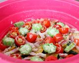 レンジで!かぼちゃとトマトのチーズ蒸し作り方5写真