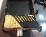 チーズとミックスベジタブルの玉子焼作り方6写真