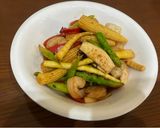 海老と野菜のココナッツXO醬炒め作り方5写真