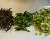 【春の味】山菜中華おこわ【蒸篭】作り方2写真