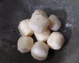 ヨウサマの減塩里芋の明太マヨネーズ作り方1写真
