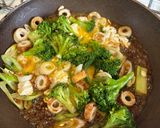 余り野菜でチャンプルー風作り方4写真