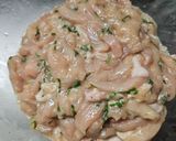 ごま香る しそ鶏むね肉のふんわり焼き作り方4写真