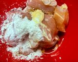 お弁当に！鶏ムネの濃厚ピリ辛ニンニク炒め作り方4写真