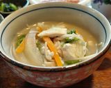 けんちん風豆腐と白菜の具だくさんスープ作り方5写真
