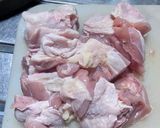 今日の晩御飯！鶏肉のごま照り焼き作り方1写真