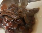 つぶあんバターチョコぜんざい作り方4写真