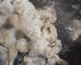 じっくり煮込むトリッパと豆のトマト煮込み作り方1写真