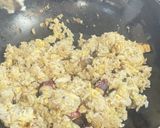 タコとしめじの和風だし炒飯🐙チャーハン😋作り方5写真