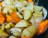 「とろけるカレー」●チーズ＆ポークカレー作り方1写真