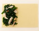 簡単朝ごはん！豆腐皮で食べるお茶漬け作り方3写真