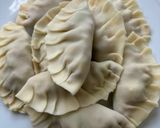 竹の子アボカドめんちの焼き餃子作り方4写真