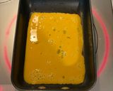 バジルが香るハムチーズ卵焼き（お弁当）作り方3写真