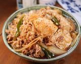 しみしみ玉ねぎと白滝の🤤豚バラ肉豆腐☆作り方5写真