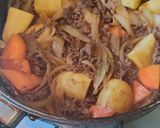 焼肉のタレで簡単♪ご飯が進む肉じゃが作り方7写真