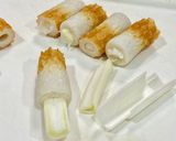 長ネギinちくわの☆簡単てりやきチーズ作り方1写真