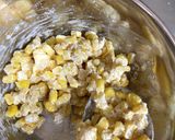 コーン揚げ　トウモロコシの缶詰を使います作り方3写真