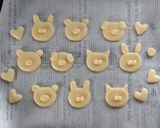 卵バターなし☆簡単かわいい動物クッキー。作り方9写真