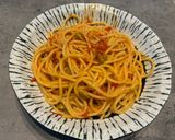 ツナとすりごまのミニトマトパスタ作り方9写真