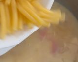 10分豆乳で簡単コンソメマカロニスープ作り方3写真