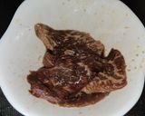 半熟卵のスタミナ焼肉たっぷり丼作り方1写真