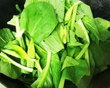 簡単おいしい!青菜の納豆炒め作り方4写真