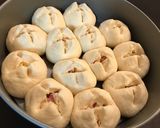 ベーコンチーズちぎりパン作り方8写真