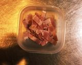 簡単!時短!中学1作もやしベーコン炒め作り方1写真