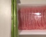 アスパラガス肉巻きオーロラソース作り方1写真