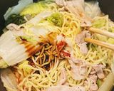 ミルフィーユ鍋からのあんかけ焼きそば作り方3写真