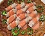 アスパラガス肉巻きオーロラソース作り方9写真