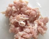 鶏胸肉とひじきとはんぺんのつくね作り方2写真