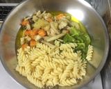 手間だけど美味しい、アヒージョとパスタ作り方6写真