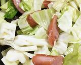 フライパンひとつで☆超簡単キャベツパスタ作り方5写真