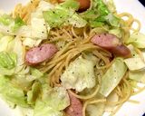 フライパンひとつで☆超簡単キャベツパスタ作り方6写真