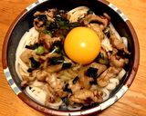 簡単？！にら玉豚ちゃんうどん✨作り方6写真