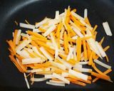 人参と大根のきんぴら風[離乳食・幼児食]作り方2写真