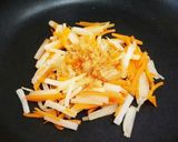人参と大根のきんぴら風[離乳食・幼児食]作り方3写真