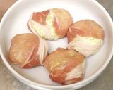 低糖質☆千切りキャベツの豚巻きマヨポン味作り方3写真