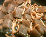 簡単！常備菜♪お弁当◎しめじと蒟蒻炒め作り方5写真