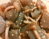 簡単！常備菜♪お弁当◎しめじと蒟蒻炒め作り方6写真