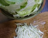 豚肉ときゃべつのバター蒸し♪作り方1写真