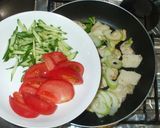 鶏むね肉の南蛮漬け♪セロリ・キュウリ作り方9写真