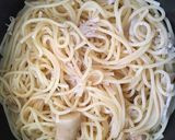豆腐ソースとオクラの和風冷製パスタ作り方7写真