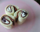 生クリスラチョコフルーツサンド/フルーツロールサンド作り方11写真