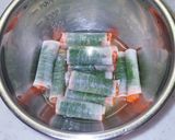 サーモンを大葉と大根で巻きました作り方10写真
