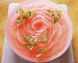 桃のレアチーズケーキ作り方16写真